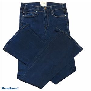 McGuire Denim Dark Wash High Rise Flare Leg Jeans